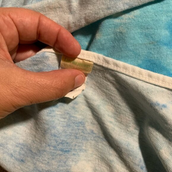 Vintage Lady Wilderness XL Blue Tie-Dye Sport Spaghetti Tank Top‎ (G) - Picture 7 of 8